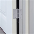 Design House Steel Door Hinge in Satin Chrome 3.5-in. Square Corner  6-Pack