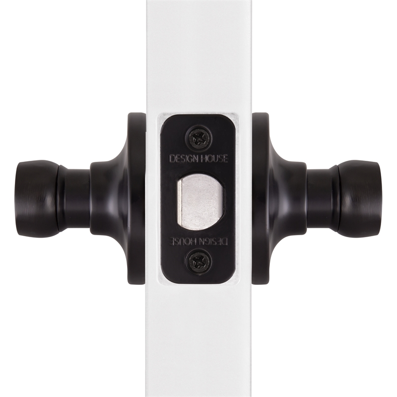 Springdale Matte Black Closet Door Lever 20 Pack