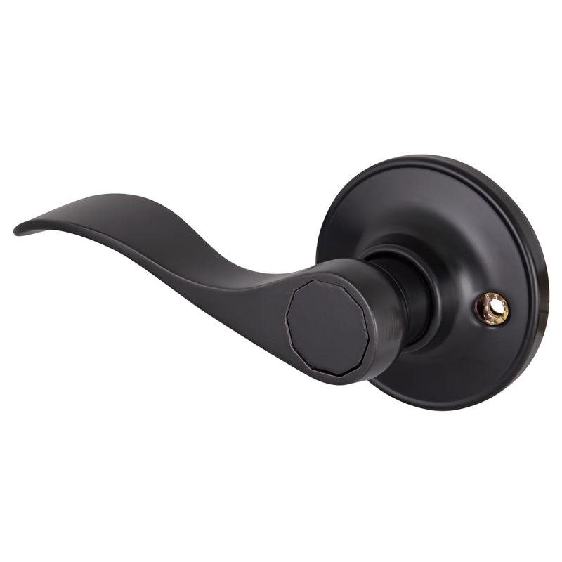Springdale Matte Black Closet Door Lever 20 Pack
