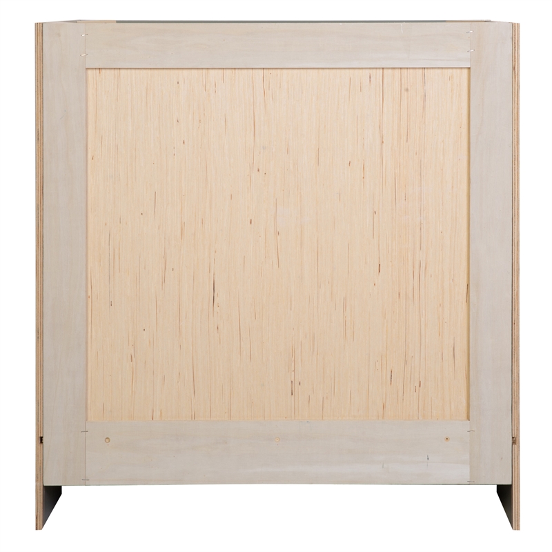 Brookings Vanity Without Top in Evergreen Fog Fully Assembled 30