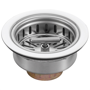 Design House Kitchen Sink Drain Strainer T-Handle in Stainless Steel