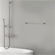 Design House Oakmont Traditional Brass Towel Bar in Nickel 24-inches