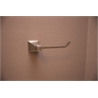 Design House Torino Brass Single-Post Toilet Paper Holder in Nickel