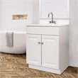 Design House Eastport II Centerset Bathroom Faucet in Satin Nickel