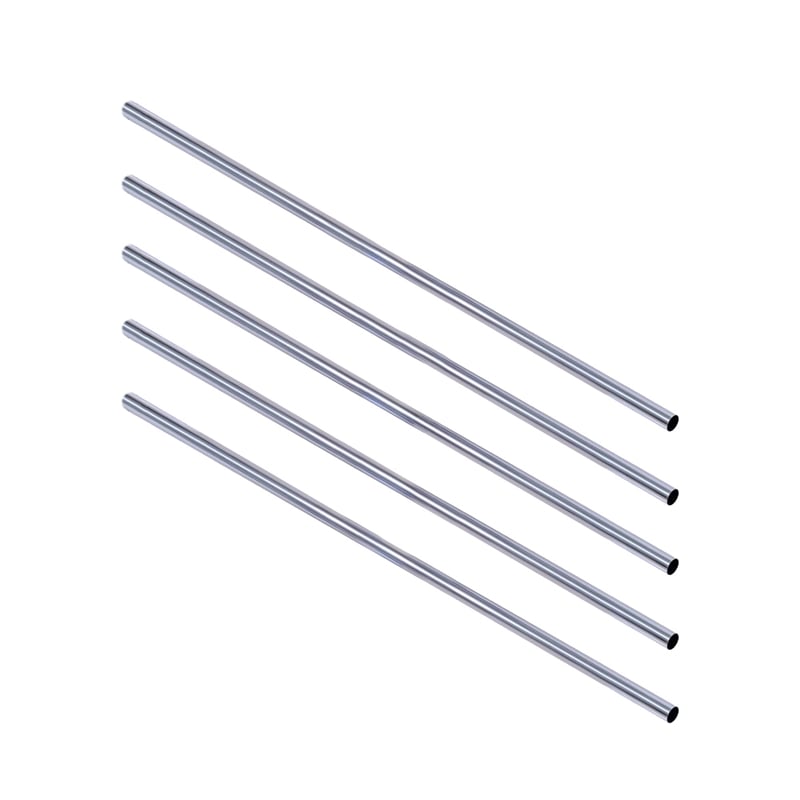 Design House Stainless Steel Shower Rod in Polished Chrome 60-in. 5-Pack