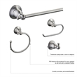 Design House Oakmont Towel Bar in Oil-Rubbed Bronze 24-in.