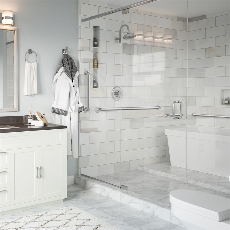 Design House Commercial Stainless Steel Handicap Grab Bar Bathtubs Showers