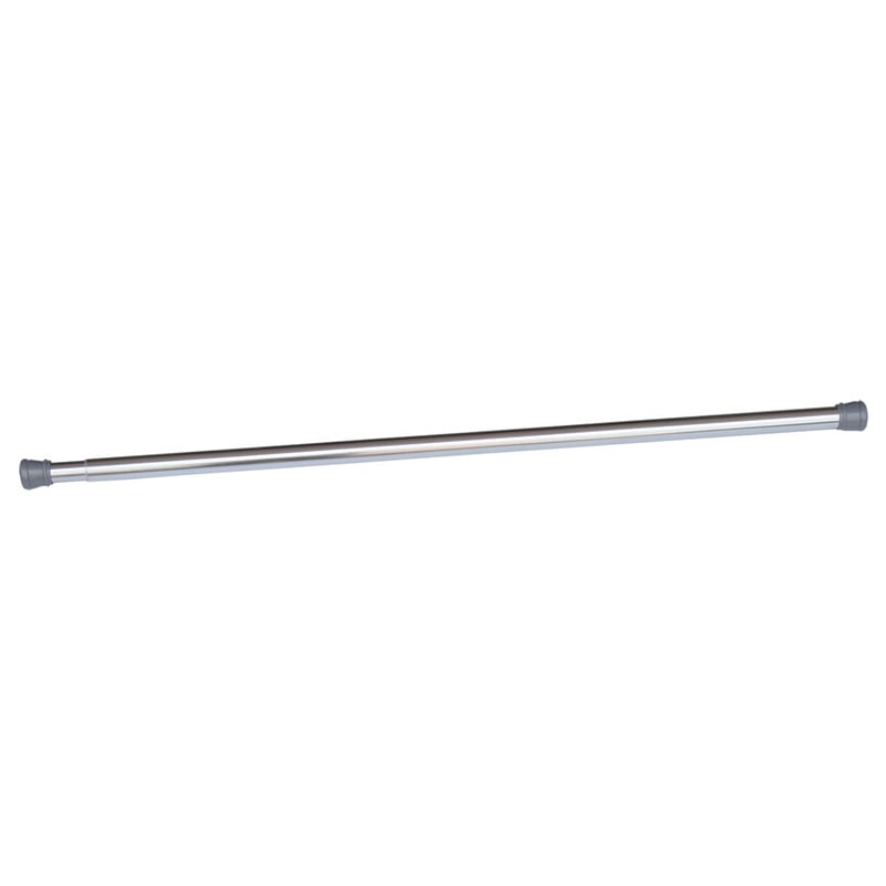 Design House Classic Adjustable 36 to 63-inch Shower Rod in Polished Chrome