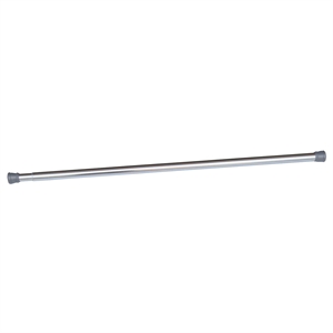 Design House Classic Adjustable 36 to 63-inch Shower Rod in Polished Chrome