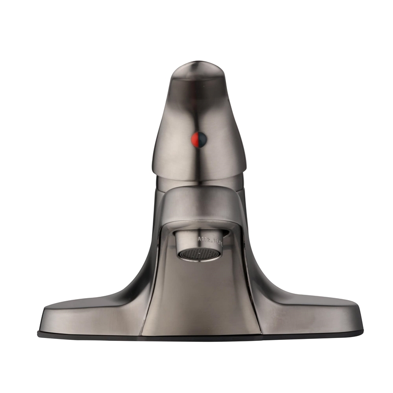 Middleton Centerset Bathroom Faucet in Satin Nickel 4-Inch