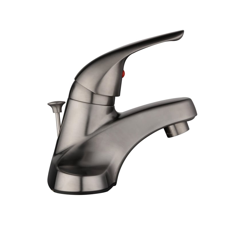 Middleton Centerset Bathroom Faucet in Satin Nickel 4-Inch
