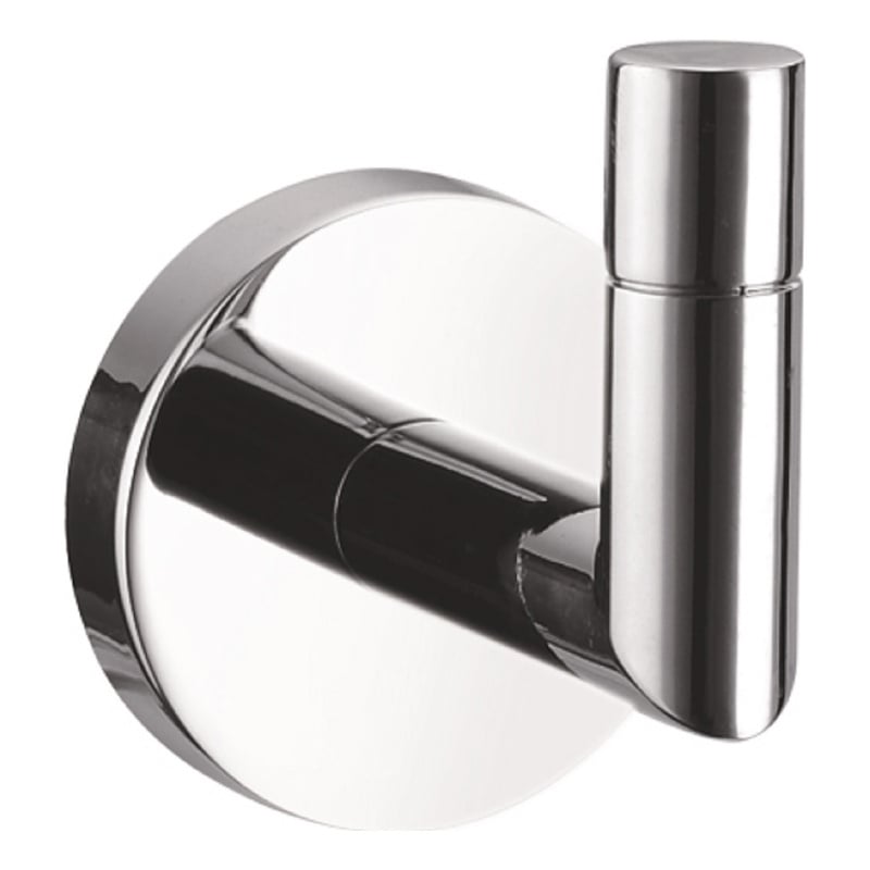 Design House Graz Park Metal Robe Hook in Polished Chrome