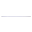 Design House Adjustable Stainless Steel Shower Curtain Rod in White 86-Inch