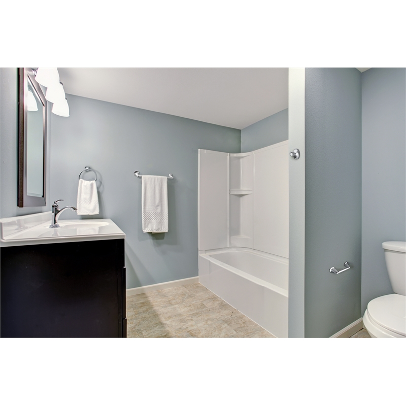 Alta Bay Bathroom Aluminum Hardware Kit in Polished Chrome 4-Piece