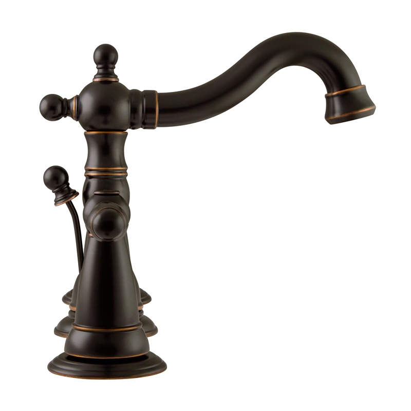Oakmont Stainless Steel 2-Handle Lavatory Faucet in Bronze