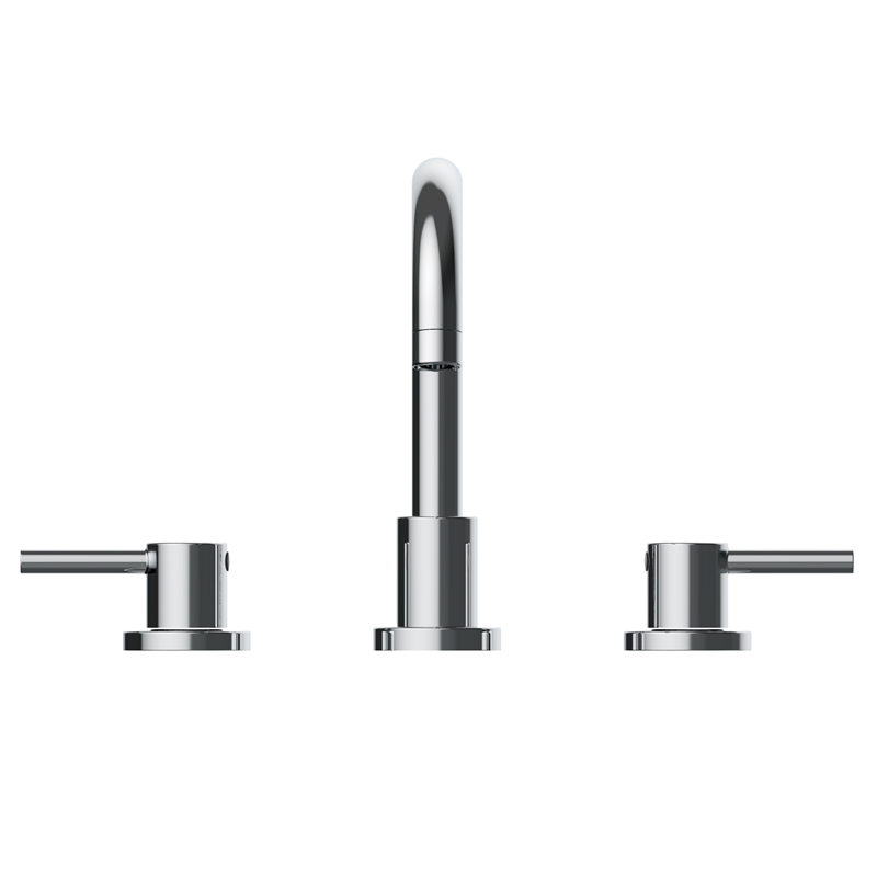 Eastport II Widespread Brass Faucet in Polished Chrome