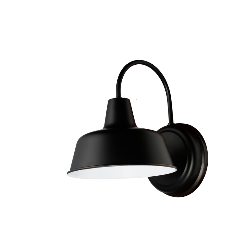Mason Indoor/Outdoor Wall Light in Oil Rubbed Bronze