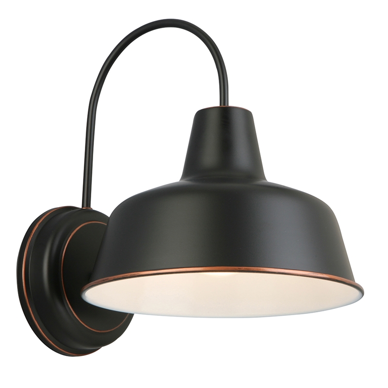 Mason Indoor/Outdoor Wall Light in Oil Rubbed Bronze
