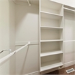 Design House Adjustable Steel Hanging Closet Rod in White 30 Inch to 48 Inch