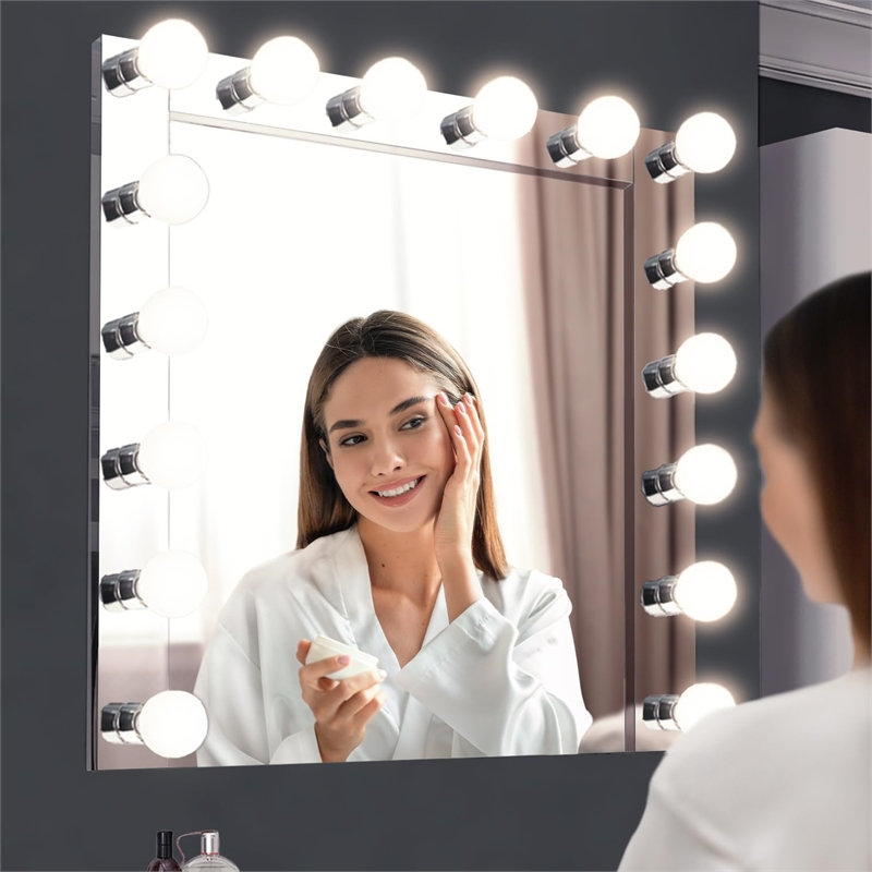 Design House Steel Vanity Light in Polished Chrome 6-Light