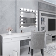 Design House Steel Vanity Light in Polished Chrome 4-Light