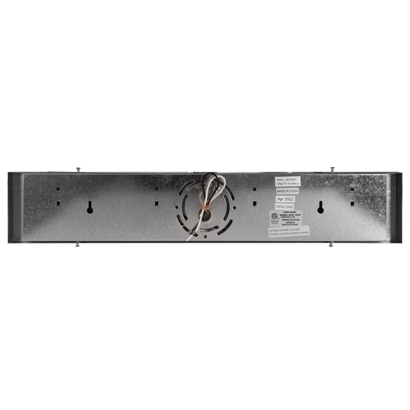 Design House Steel Vanity Light in Polished Chrome 4-Light