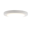 Paxton LED Flush Mount Ceiling Light in White 7Inch
