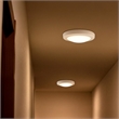 Paxton LED Flush Mount Ceiling Light in White 7Inch