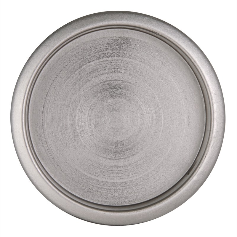 Design House Stainless Steel Closet Finger Pull Inch in Satin Nickel 5-Pack