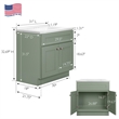 Brookings Bath Vanity Assembled 31x22 - Evergreen Fog Base and Camilla II Top