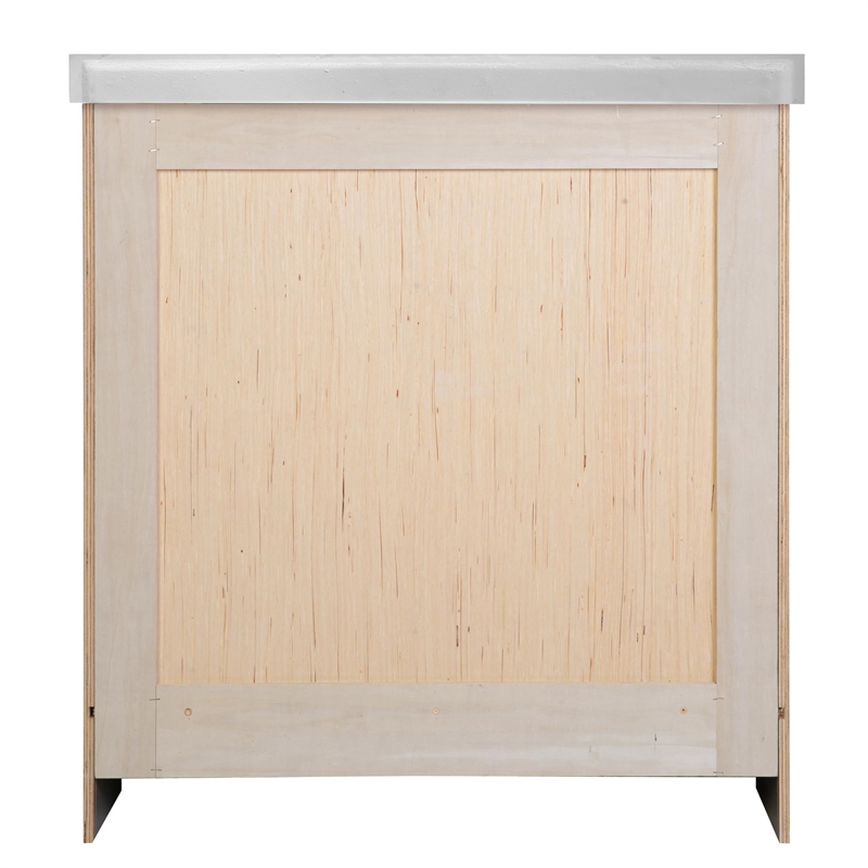 Brookings Bath Vanity Assembled 31x22 - Evergreen Fog Base and Camilla II Top