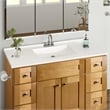 Brookings Bath Vanity Assembled 49x22 - Birch Base and Camilla II Top