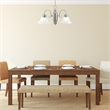 Design House Millbridge 3-Light Chandelier in Satin Nickel
