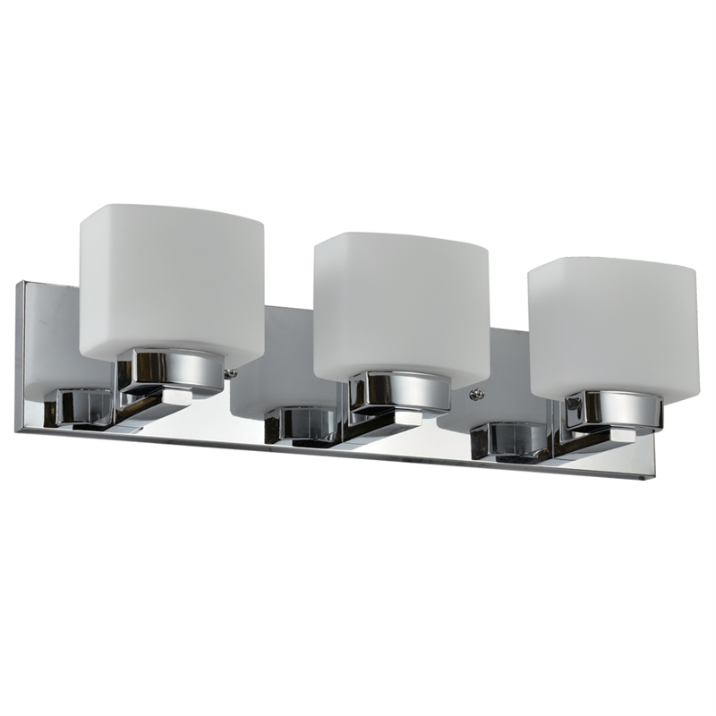 Design House 3-Light Dove Creek Vanity Light in Polished Chrome
