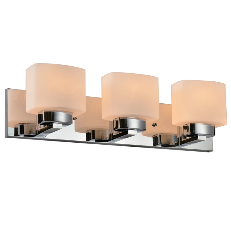 Design House 3-Light Dove Creek Vanity Light in Polished Chrome