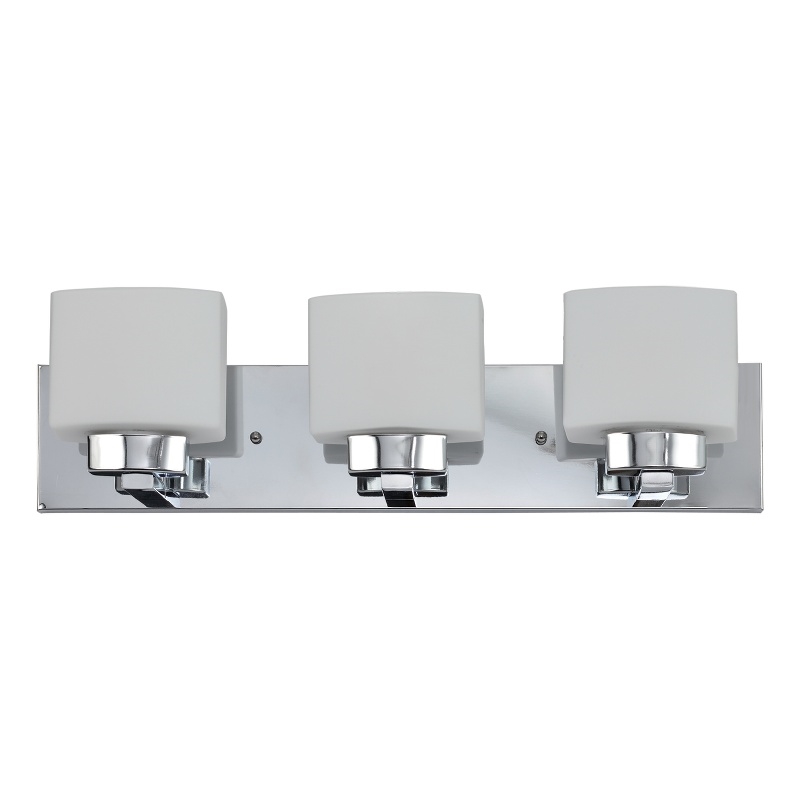 Design House 3-Light Dove Creek Vanity Light in Polished Chrome