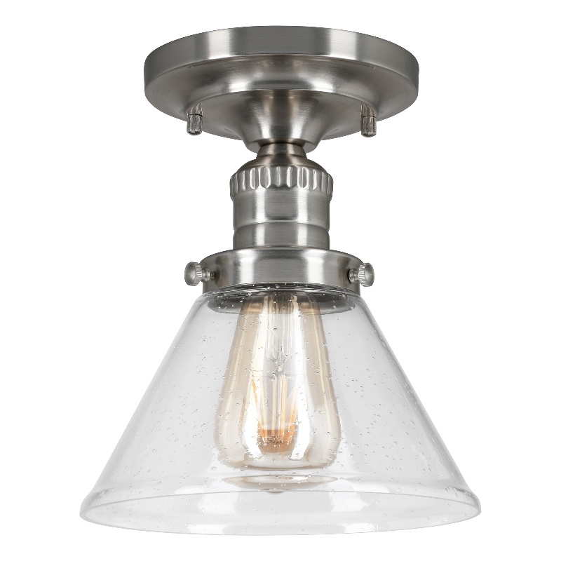 Design House Augustin Ceiling Light in Satin Nickel