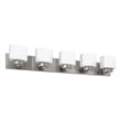 Design House 5-Light Dove Creek Vanity Light in Satin Nickel