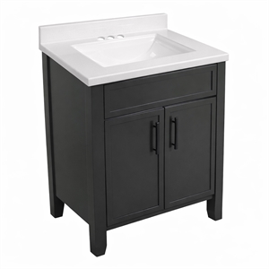 Design House Dawson 25&quot x 22&quot Iron Ore Vanity Combo with Camilla Top
