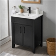 Design House Dawson 2 Door Iron Ore Bathroom Vanity in Dark Gray