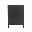 Design House Dawson 2 Door Iron Ore Bathroom Vanity in Dark Gray