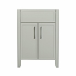 Design House Dawson On the Rocks 2 Door Bathroom Vanity in Light Gray