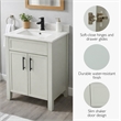 Design House Dawson On the Rocks Bathroom Vanity Cabinet in Light Gray
