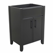 Design House Dawson  Iron Ore Bathroom Vanity Cabinet in Dark Gray