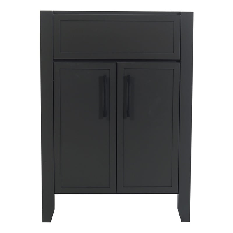 Design House Dawson  Iron Ore Bathroom Vanity Cabinet in Dark Gray