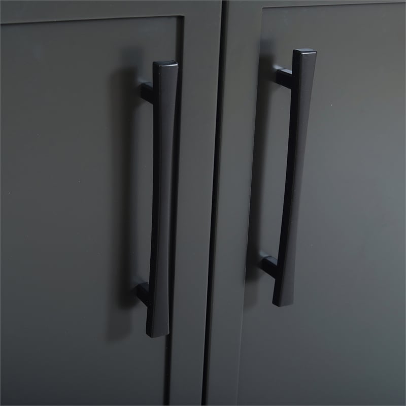 Design House Dawson Iron Ore Bathroom Vanity Cabinet in Dark Gray