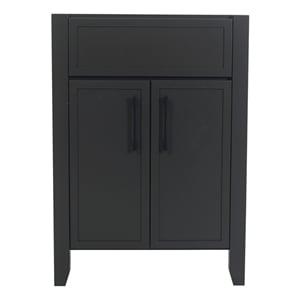Design House Dawson Iron Ore Bathroom Vanity Cabinet in Dark Gray