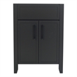 Design House Dawson Iron Ore Bathroom Vanity Cabinet in Dark Gray