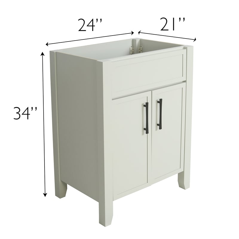 Design House Dawson On the Rocks Bathroom Vanity Cabinet in Light Gray