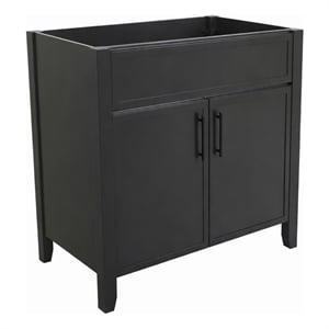 Design House Dawson  Iron Ore Bathroom Vanity Cabinet in Dark Gray